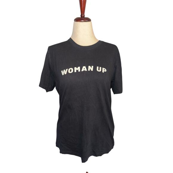 The Spark Co Woman Up black t-shirt sz L - Picture 1 of 6
